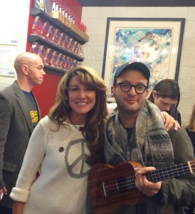 Josh Fox and my ukelele